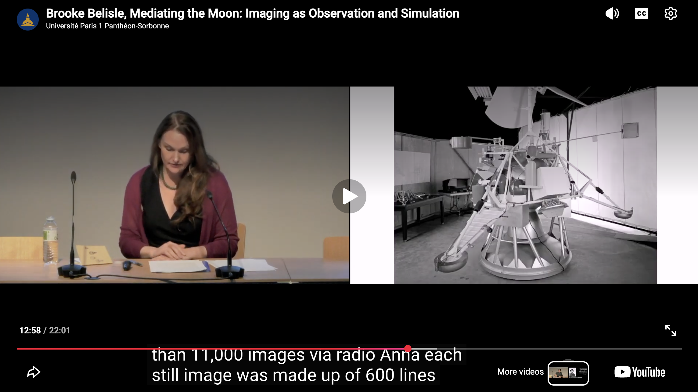 Brooke Belisle, Mediating the Moon: Imaging as Observation and Simulation